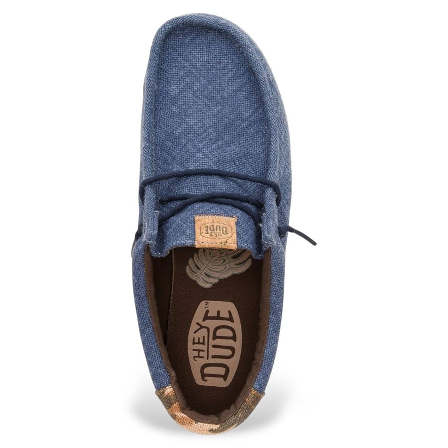 Wally palm jute sneakers da uomo Hey Dude | 43087AUJ
